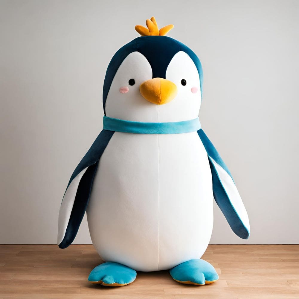 Giant-penguin-plush
