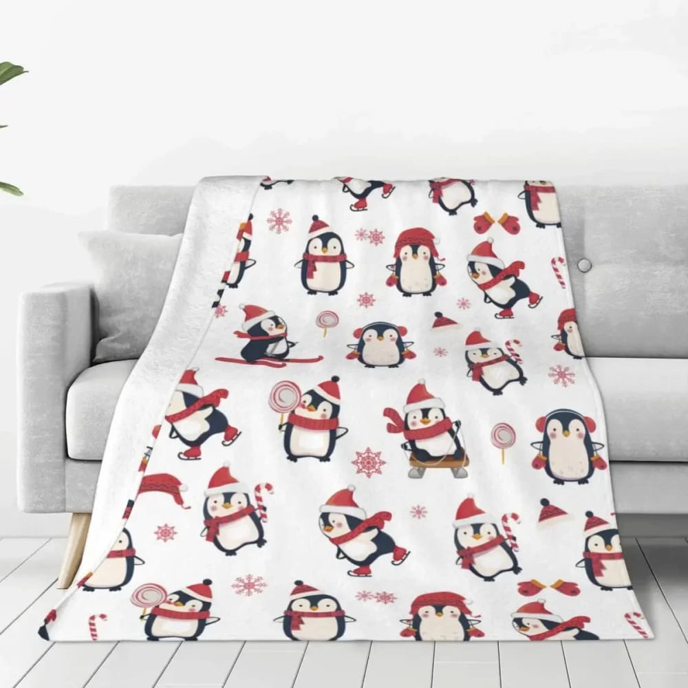 Biederlack penguin blanket