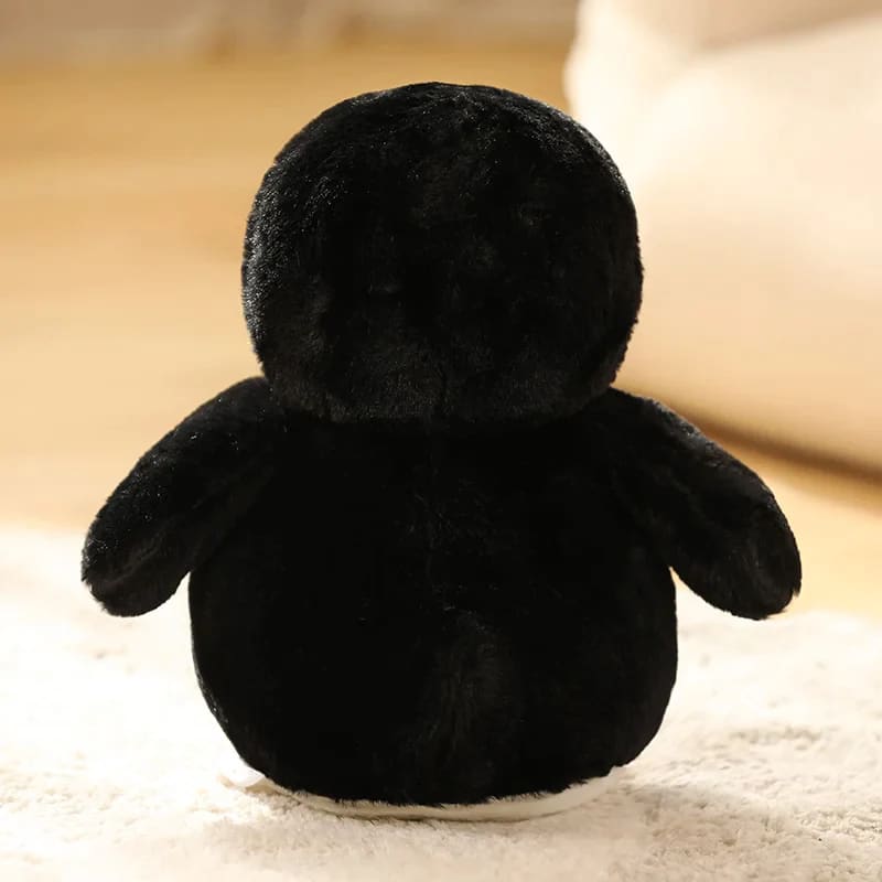Black penguin plush