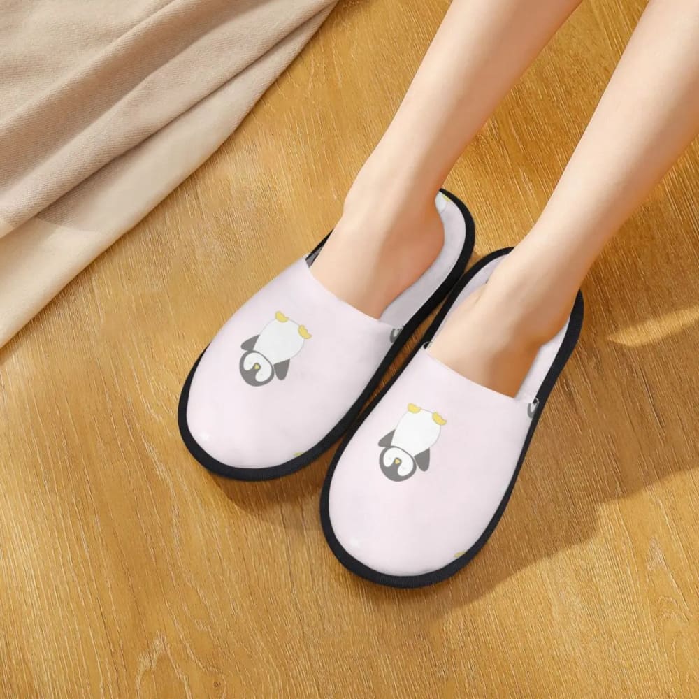 Cartoon penguin slippers