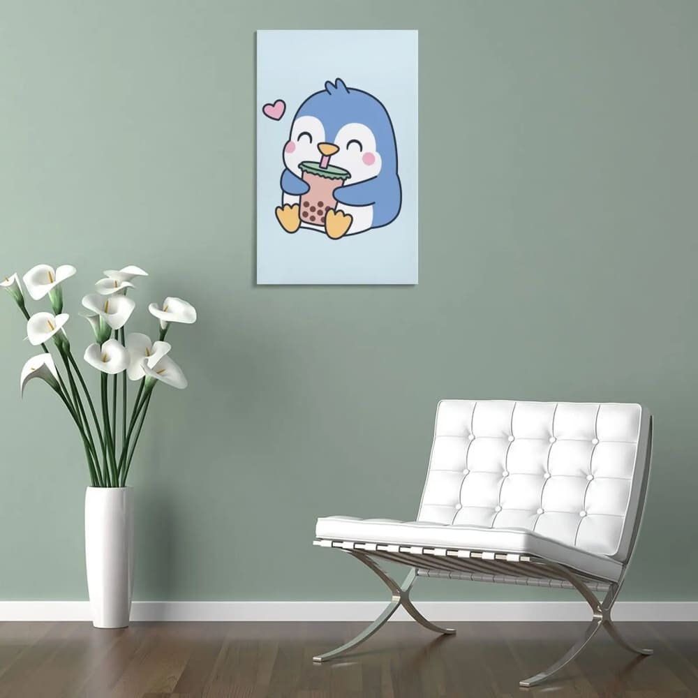 Cute Little Penguin Canvas