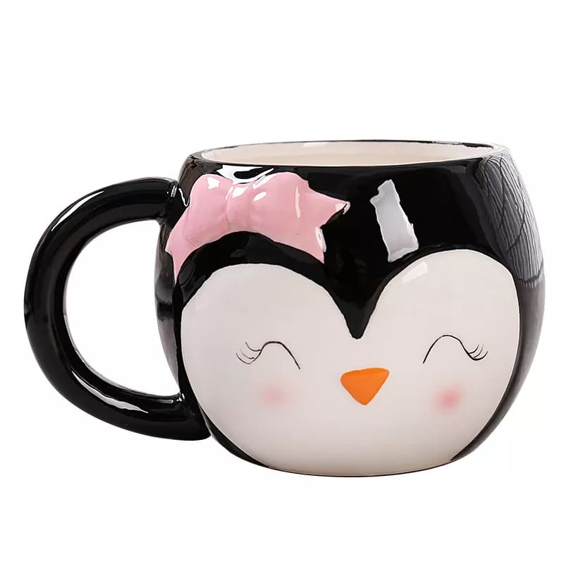 Cute penguin coffee mug