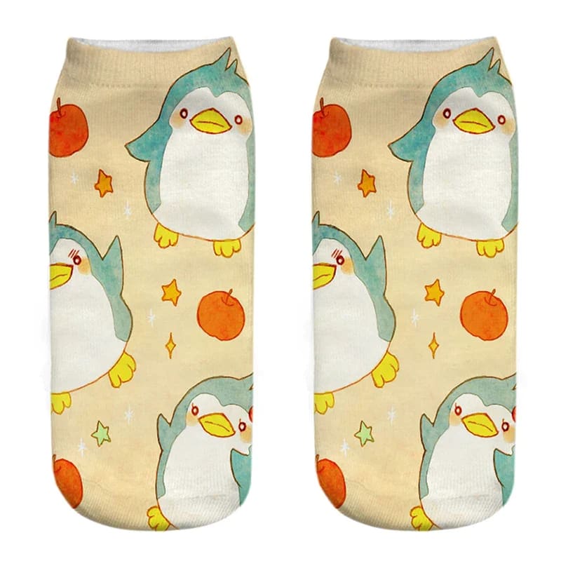 Penguin ankle socks