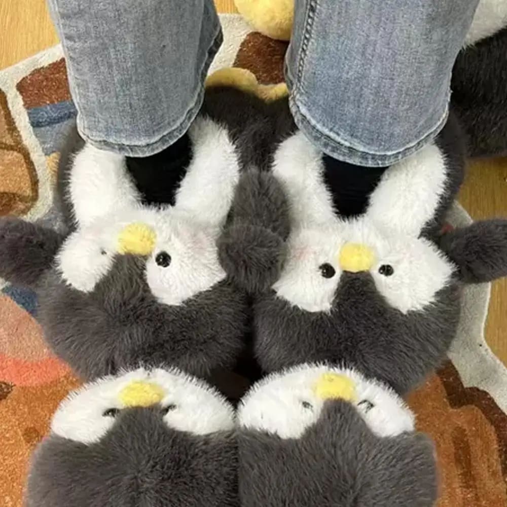 Penguin chick slippers