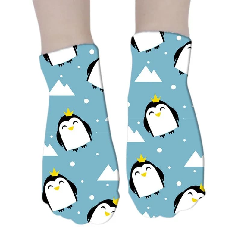 Penguin crew socks