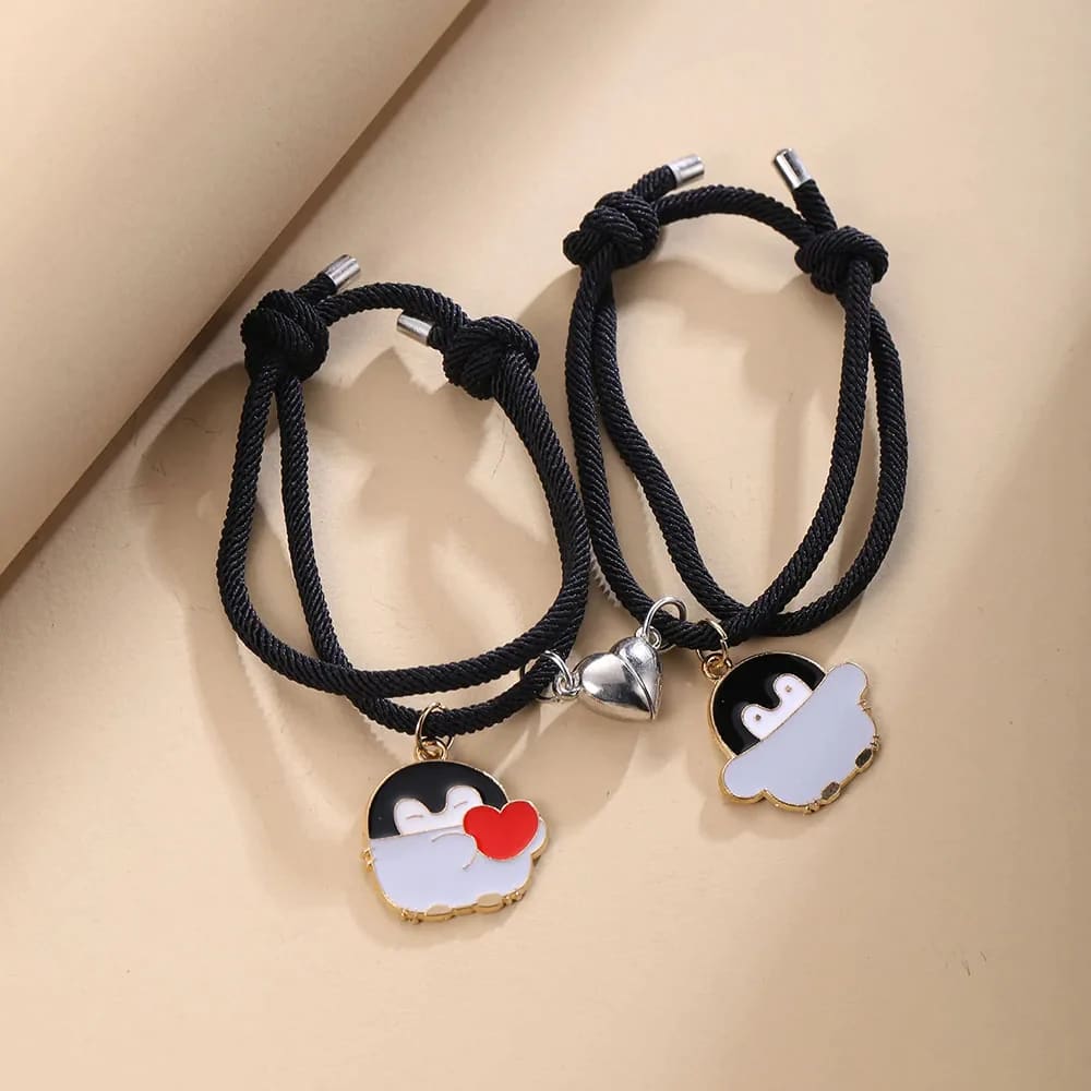penguin friendship bracelet pattern - Gold Pendant