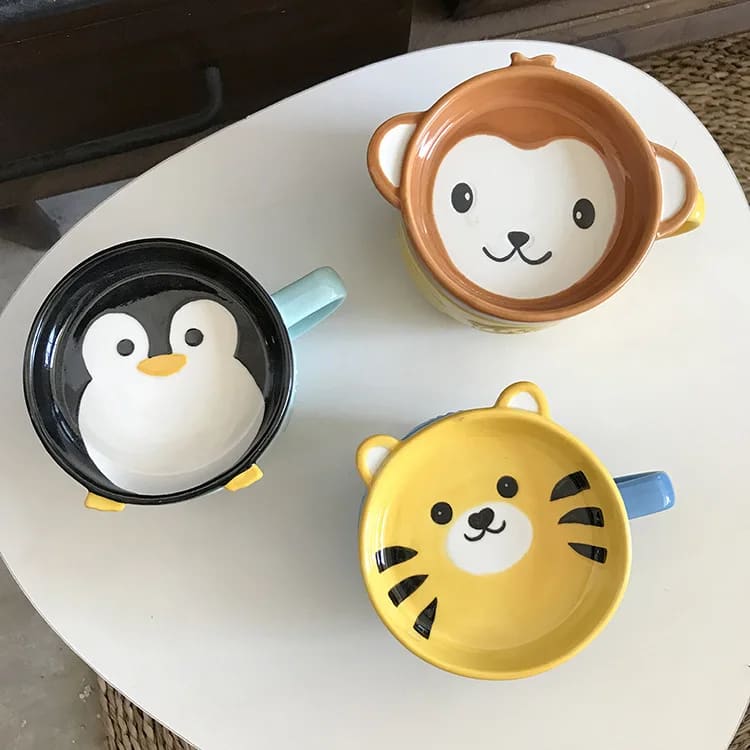 Penguin hot chocolate mug - 11oz mugs