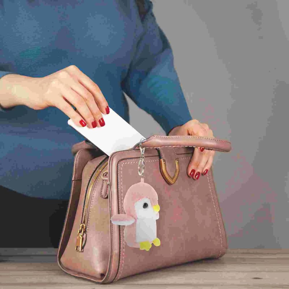 Penguin purse keychain - As Shown / 12.20X11.00X7.00CM