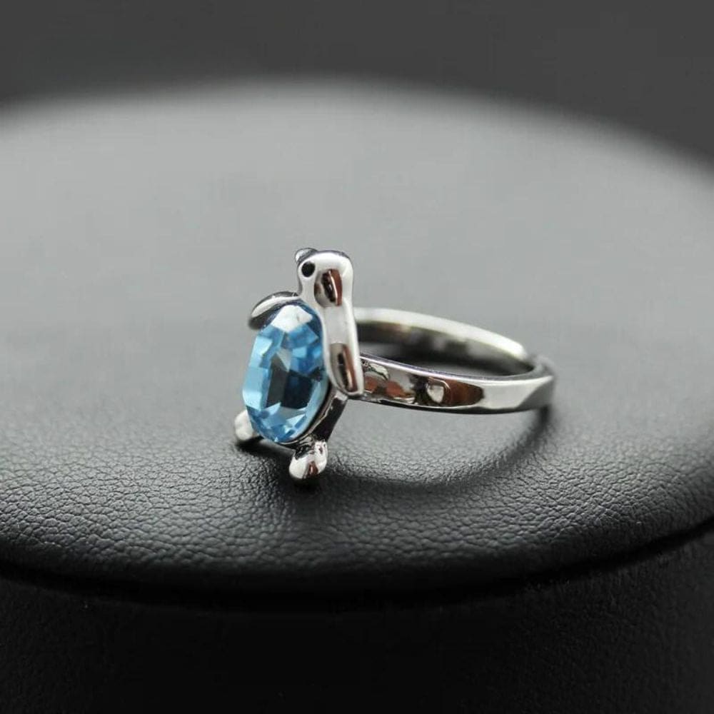 Penguin ring diamond