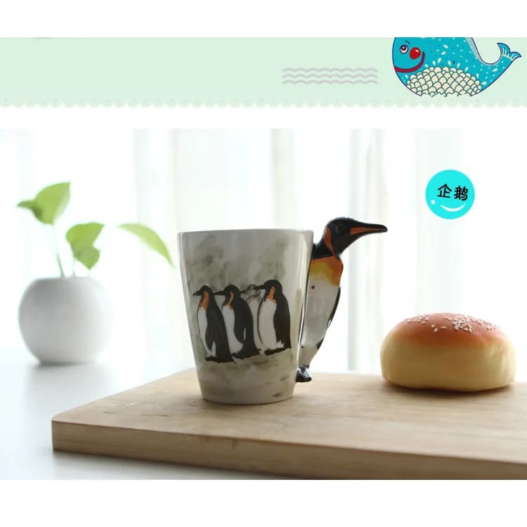 Penguin shaped coffee mug - Design / 11oz mugs
