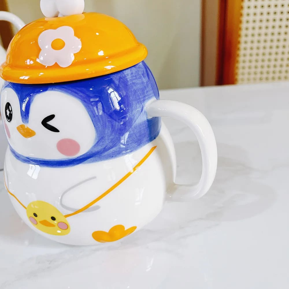 Penguin shaped mug - mugs