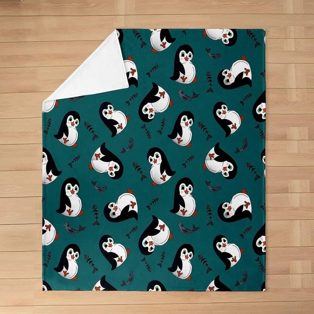 penguin snuggie blanket