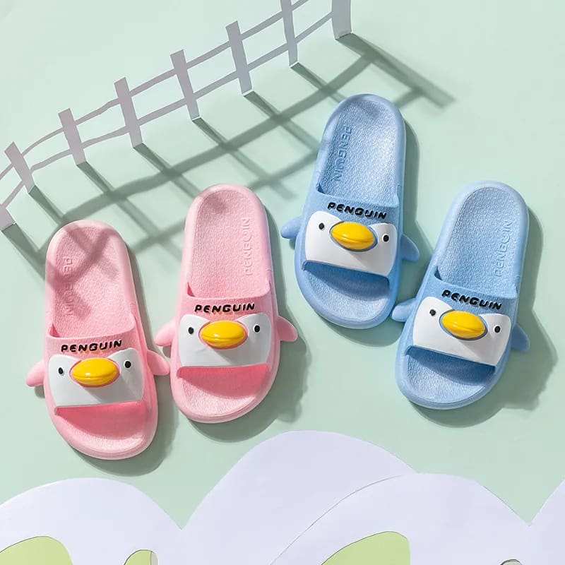 Penguin soft - soled slippers