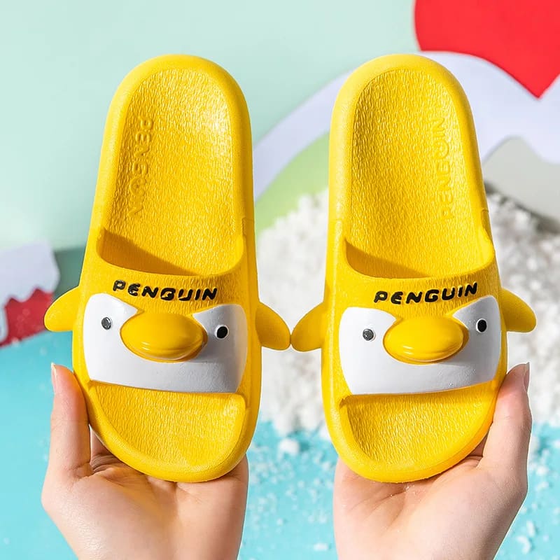 Penguin soft - soled slippers