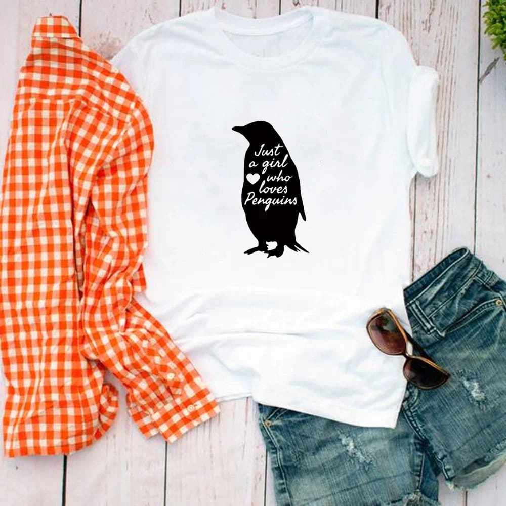 Penguin t shirt for women