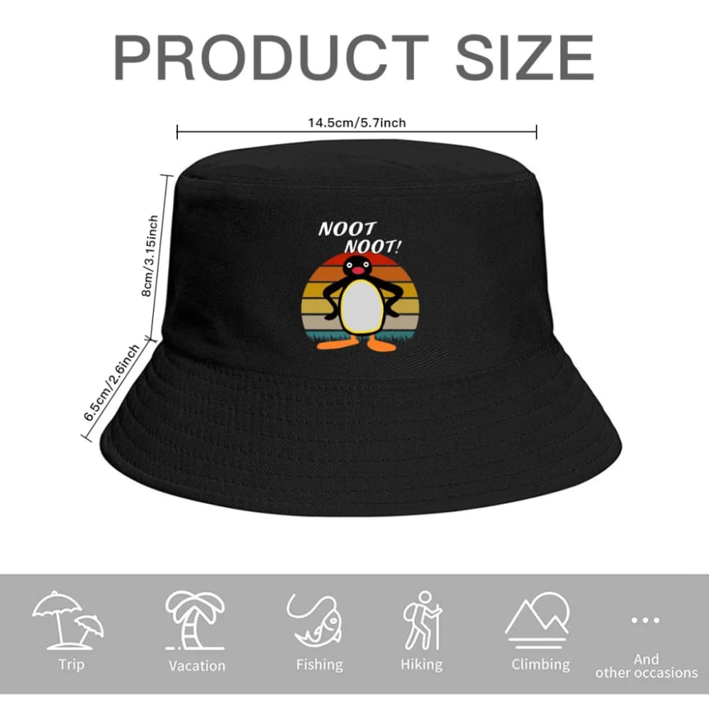 Pingu Penguin bucket hat - Print / one size