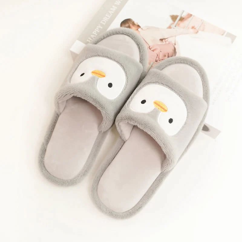 Plush penguin slippers - 36 - 39 CHINA