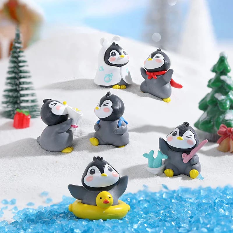 small penguin figurine