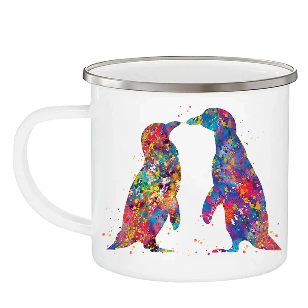 The love bug coffee mug penguin - White / 11oz mugs