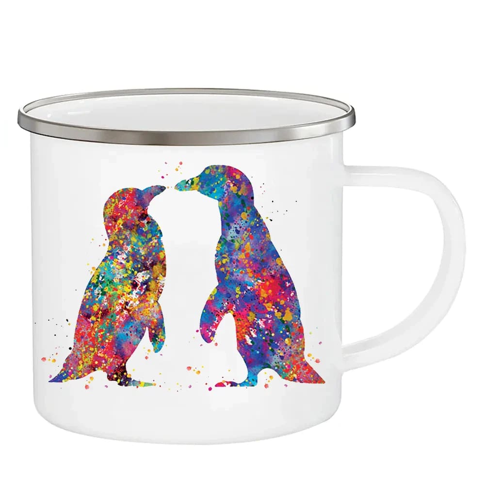The love bug coffee mug penguin - White / 11oz mugs
