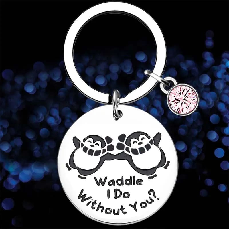 Waddles penguin keychain - DingZ - - 1